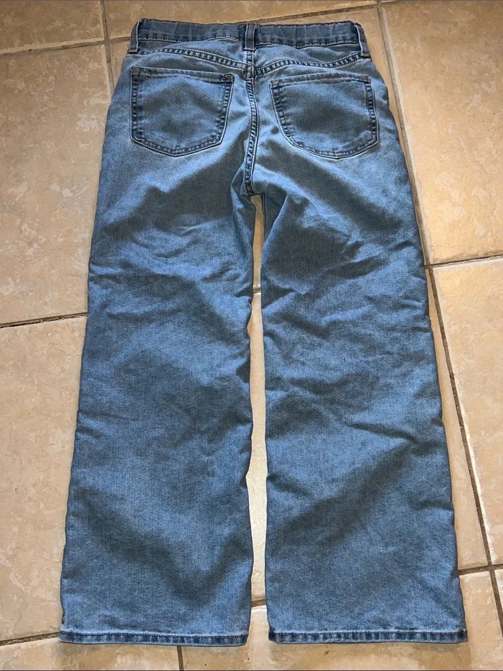Old Navy Girls High Rise Wide-Leg Jeans